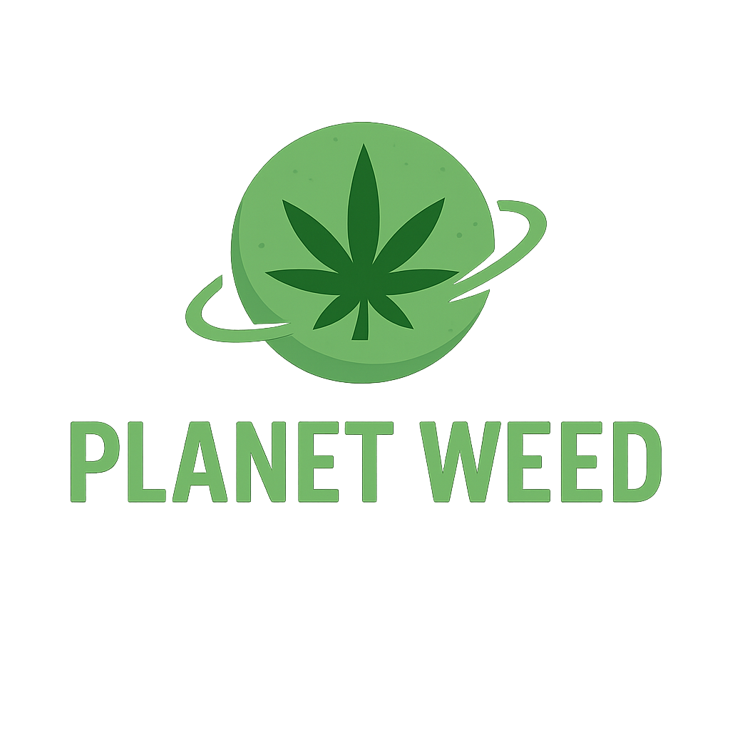 Planet Weed 420 lifestyle logo
